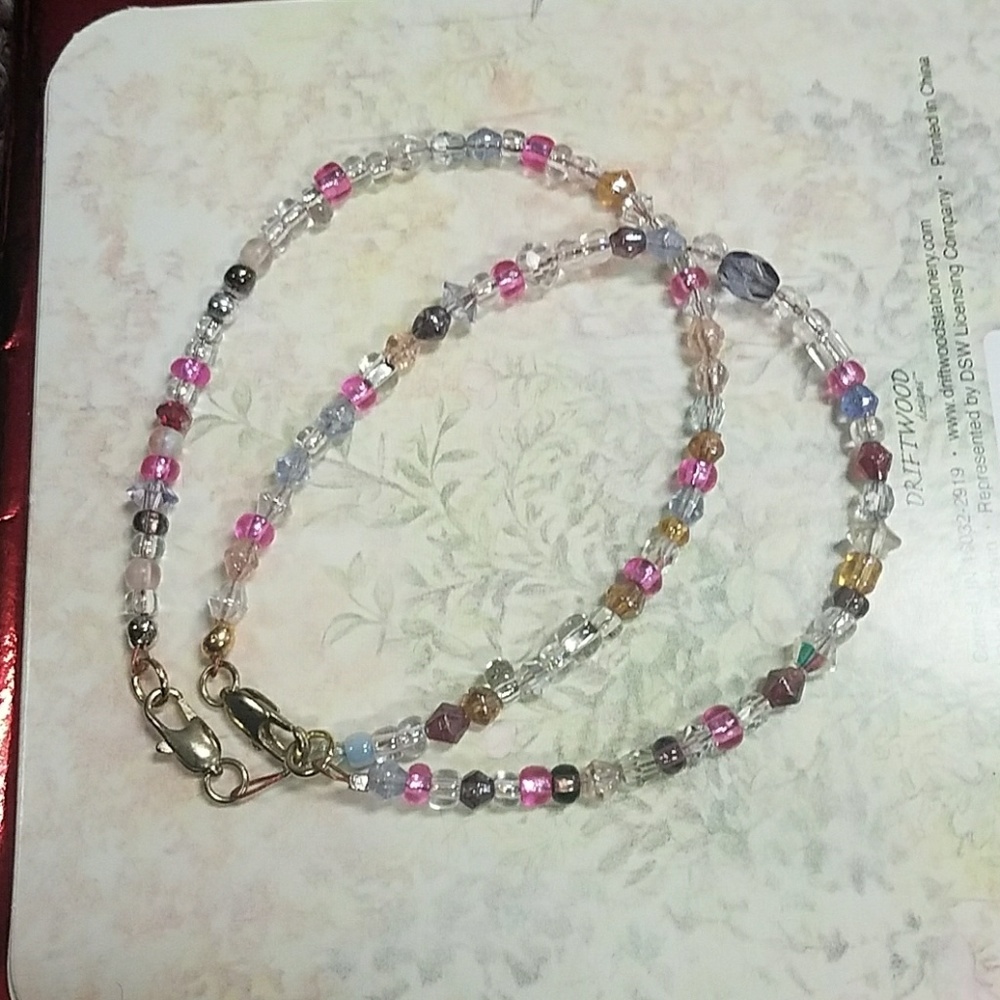 ❤ 2/$15 Crystal bead bracelet pair